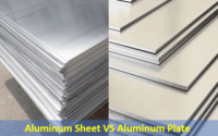 Alliage de tôle d'aluminium vs plaque d'aluminium