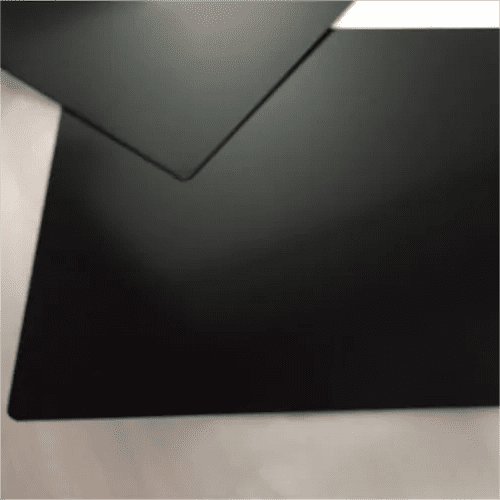 zwarte aluminiumplaat