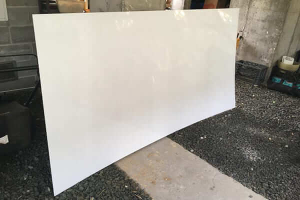 kleurgecoate witte aluminiumplaat