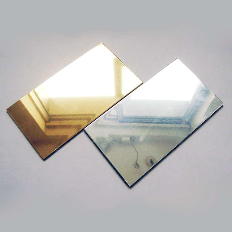 зеркальный лист из анодированного алюминия