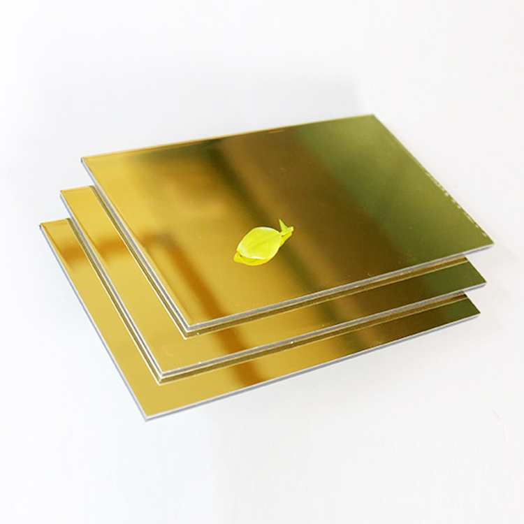 золотой анодированный алюминиевый лист