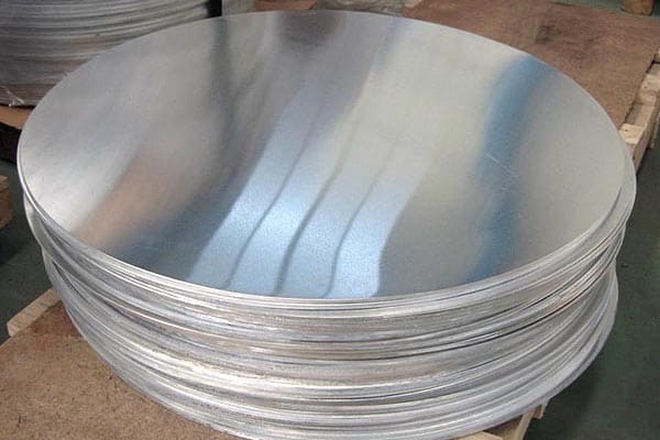Oppervlak van 1060 aluminium sirkel skyf